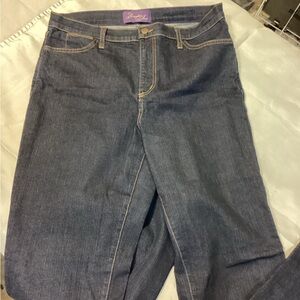 NYDJ Classic Straight Leg Blue Jeans